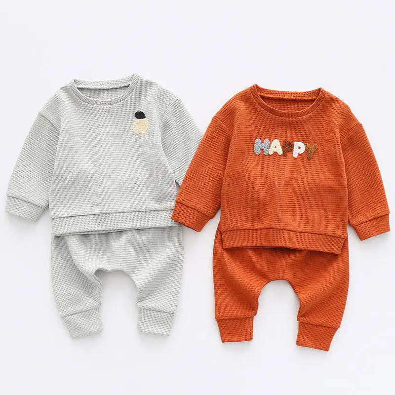 Bebek giyim setleri Roupas infantil para crianca infant Organic 100% Cotton Newborn New Born Boy Clothes Baby Clothing Sets