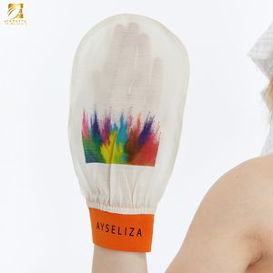 Gants de bain exfoliants en soie hydratants doux polissage réutilisable Spa rafraîchir nettoyage en douceur Premium Durable doux pour la peau - Product Image 6