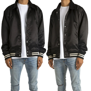 Custom Design <b>Wool</b> Letterman Varsity Baseball Jacket for Men Full Sleeves Satin with Stand Collar Thick Embossed Raccoon Sports - Product Image 6