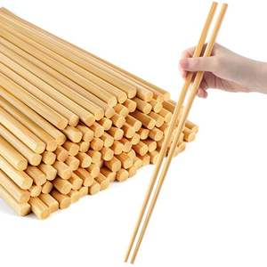 Palillos de bambú desechables gemelos Palillos de bambú Tensoge de alta calidad Logotipo personalizado y envoltura de papel El precio más barato de Vietnam - Product Image 1