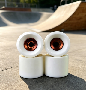 Roues de <span class=keywords><strong>longboard</strong></span> en PU 70*51mm, noyau en cuivre, rebond élevé, roues de skateboard cruiser personnalisées vierges, OEM - Product Image 4