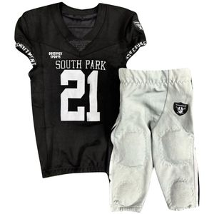 Ensembles de maillots de football pour jeunes de qualité Uniformes de football américain personnalisés par sublimation complète - Product Image 5