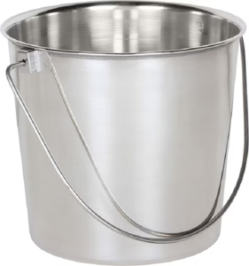 Cubo de cubo de acero inoxidable, cubo para uso interior y exterior, personalizado - Product Image 3