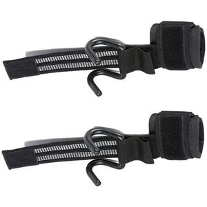 สายรัดยกน้ำหนักแบบหนาพิเศษ สายรัดข้อมือสำหรับดึงข้อ สายรัดยกน้ำหนักแบบพาวเวอร์ลิฟติ้ง สายรัดเดดลิฟต์ ที่จับยกน้ำหนักแบบมีแผ่นรอง ตะขอสำหรับออกกำลังกาย - Product Image 3