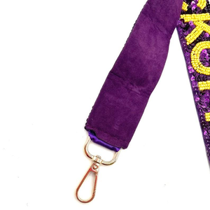 Sangle perlée moderne avec boucle réglable et motifs de couleur élégants pour les sacs à main chics pour femmes fourre-tout et sacs - Product Image 4