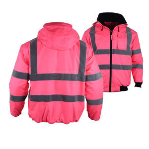 Chaqueta de Trabajo Industrial Reflectante Transpirable de Poliéster con Certificación CE de Alta Calidad a Precio Mayorista para Hombre - Product Image 2