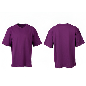 T-shirt unisexe coupe classique en coton tricoté, col rond, streetwear, gym, personnalisable, vente en gros, logo - Product Image 3