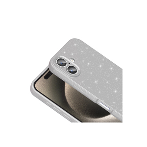 Funda Premium con Brillantina y Diamantes para iPhone 16, Carcasa Trasera de Silicona de Lujo, Modelos 13 Pro Max y Plus - Product Image 6