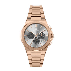 Montre à quartz en acier inoxydable de haute qualité pour hommes résistant à l'eau avec fenêtre à cadran en cristal largeur de bande de 24mm - Product Image 1