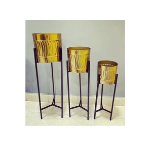 Flower <b>Pot</b> Multi Color Decorative Bucket Flower <b>Holder</b> Pleasant Small Metal Planter Metal Planter Wholesale Price - Product Image 5