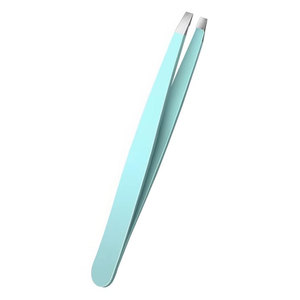 Wholesale Private Label Precision Slanted Tip Stainless Steel Tweezer Set 4Pcs <b>Eyebrow</b> <b>Hair</b> <b>Removal</b> Eyelash Beauty Grooming Tool - Product Image 6