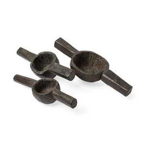 Handmade Wooden Vintage Two Handle Spoon Candle <b>Stand</b> for Unique Home Restaurant & Hotel Decoration - Product Image 4