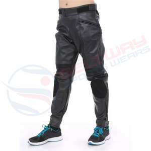 กางเกงหนังของผู้ชายเสื้อกันลมสไตล์สปอร์ตกันลม2024กระเป๋าระบายอากาศผ้าแคนวาส - Product Image 3