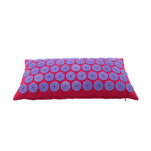Ensemble de coussin et sac de massage en caoutchouc et coton écologique pour pieds, nuque, acupression, yoga et massage - Product Image 2