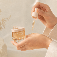 Flacon compte-gouttes en verre dégradé irrégulier de 30 ml pour sérum, qualité européenne, support technique local à Dubaï, vente en gros