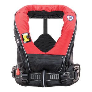 Giubbotto di Salvataggio Gonfiabile per Adulti Veleria San Girogio 180 RN con Imbracatura di Sicurezza Integrata, Arancione ad Alta Visibilità, Materiale PL Confortevole - Product Image 2