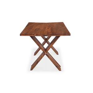 Mesa de comedor Leh de madera maciza, aparador elegante para el hogar - Product Image 4