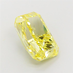 Diamante Cultivado en Laboratorio, Corte Radiante, Color Amarillo Intenso, Certificado IGI, Producción Ética, para Marcas de Joyería de Lujo Sostenible - Product Image 2