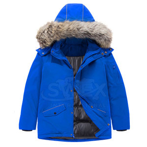 Parka Corta para Hombre de Material Duradero, MOQ Bajo, Marca Privada, Parka Corta para Hombre Más Vendida - Product Image 1