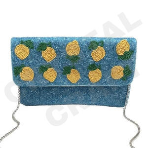 Multi señoras monederos de lujo bolsos para fiestas-blanco personalizado con cuentas fiesta embrague bolso de noche hombro accesorios de moda - Product Image 6