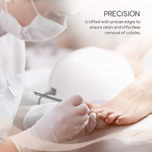 Precision Stainless Steel Cuticle Pushers for Clean <b>Nail</b> Edges Double Head Design Dual-Use Easy Maintenance Durable Material - Product Image 4