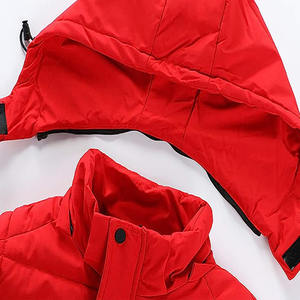 Veste matelassée personnalisée avec capuche pour hommes et femmes Manteau à capuche matelassé chaud Vêtements d'extérieur légers quantité minimale de commande bas Vente en gros - Product Image 5