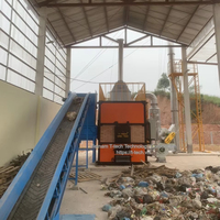 Incinerador para la Gestión de Residuos Sólidos |   Horno de Incineración de Residuos de Alta Eficiencia, Eliminación Segura de Residuos, Modelo T-Tech Vietnam CNC-800A, 50000 kg 1