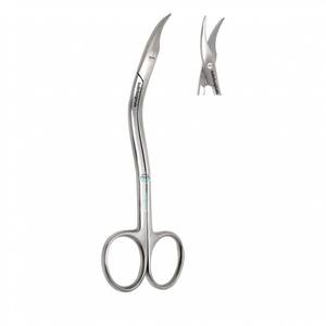 กรรไกรเย็บแผลผ่าตัดด้วยมือแบบ2025ใบมีดคมออกแบบมาสำหรับการตัดเย็บแผลสะอาดประสิทธิภาพการทำงานที่เชื่อถือได้สำหรับห้องผ่าตัด CE - Product Image 4