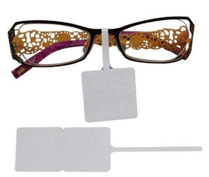 ป้ายกันขโมยแบบนิ่มสำหรับแว่นตา RF 4040 ขนาด 40x40 มม. ป้ายเตือนภัย 8.2mhz EAS ป้ายรักษาความปลอดภัยสำหรับแว่นตา - Product Image 1