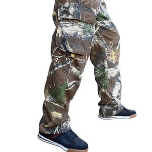 Pantalones Cargo de Camuflaje para Hombre, Estilo Jogger Casual de Algodón con Bolsillos para Venta al por Mayor - Product Image 4