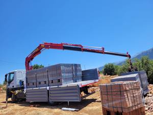 เครนแบบพับได้ติดบนรถบรรทุกขนาด7ตันชิ้นส่วนปั๊มกระปุกเกียร์ - Product Image 5