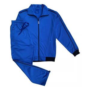 Conjunto de Chaqueta y Pantalones Deportivos Personalizados al por Mayor con Logotipo, 100% Poliéster, Cortavientos para Hombre, Traje Deportivo para Invierno - Product Image 2