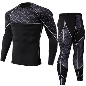 Mma Rash Guard Tops Rashguard Rash Guard Chemises de compression personnalisées pour hommes Chemise de compression à manches longues Rash Guard - Product Image 2
