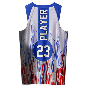 Ventes en gros d'usine, maillots de basket-ball réversibles sur mesure, grande taille, séchage rapide, nouveau style, 100% polyester, antibactérien - Product Image 3