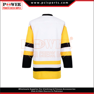 เสื้อกีฬาฮอกกี้น้ำแข็งเย็บติดเสื้อเจอร์ซีย์ทีมทั้งหมด - Product Image 2