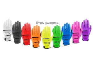 ขายส่งราคาถูก คุณภาพสูง ถุงมือกอล์ฟหนังแท้ Cabretta สีขาว สำหรับผู้ชายและเด็ก ใช้ได้ทั้งมือซ้ายและมือขวา ระบายอากาศได้ดี ป้องกันรังสียูวี - Product Image 6