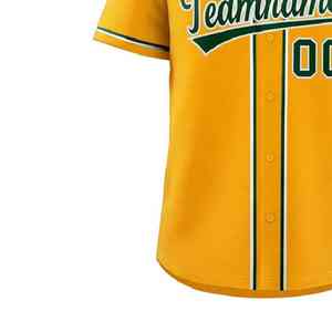 Camiseta de béisbol personalizada premium con botones clásicos en la parte delantera, material transpirable, perfecta para equipos deportivos y aficionados. - Product Image 5