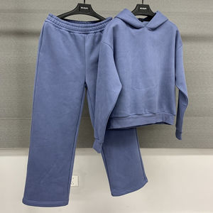 Men Premium Quality Hoodie Tracksuit Set Cotton Fleece Hooded Sweatshirt <b>Jogger</b> Pants Winter Fashion Streetwear Wholesale ODM - Product Image 4