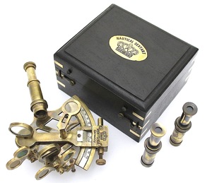 Cao cấp bền cổ đồng sextant-Thuyền Navigation cụ cho người thu gom-cổ điển Marina <span class=keywords><strong>Dock</strong></span> trang trí - Product Image 1