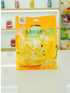 [Package 300g] DAI LONG Ripe Peeled Banana Gummy <b>Candy</b> extracted from fruit juice, delicious and irresistible - Product Image 4