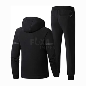 Survêtements de gym pour hommes 2024 avec logo personnalisé Collection de gros vierge Costumes de jogging vierges pour hommes Vêtements de sport durables en gros - Product Image 5