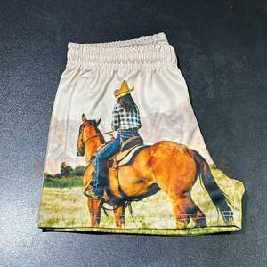 Pantalones Cortos de Rugby Aborígenes Sublimados, Pantalones Cortos de Fútbol Unisex Transpirables de Alta Calidad, Pantalones Cortos de Fútbol Australianos con Bolsillos - Product Image 4