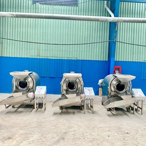 High Quality No. 1 Automatic Cashew Nut Roasting <b>Machine</b> 90% Stainless Steel Optimized Working Time for Fruit Peanut Processing - Product Image 1
