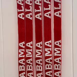 Alabama Beaded Adjustable <b>Purse</b> Strap. Handmade gorgeous strap. - Product Image 1