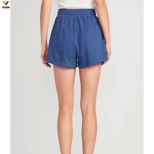 Personalización entrenamiento verano Casual suelto ajuste gimnasio correr pantalones cortos bolsillos laterales cordón Fitness deportes tenis pantalones cortos - Product Image 6