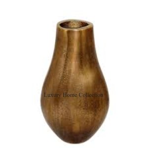 Jarrón duradero de cristal de forma larga con base de ágata y mármol, soporte pulido brillante para el comedor del hogar y el centro de mesa de boda - Product Image 2