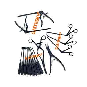 Kit d'instruments manuels Minor Fess pour chirurgie endoscopique des sinus, ensemble chirurgical ORL de 10 pièces, haute qualité, autoclavable, certifié CE - Product Image 4