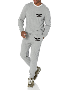 New High Quality Custom Made Eco-Friendly Breathable Quick Dry Winter <b>Mens</b> 2 Piece Premium Quality Sweat Suits Clothing Brand - Product Image 3