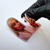 Palette à cils en acrylique professionnelle pour extensions de cils, support pour cils, outils pour artistes en extensions de cils, fournitures de salon