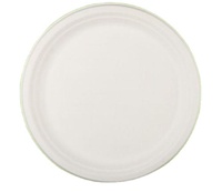 Assiettes jetables rondes de bonne qualité, 12 pouces, compatibles micro-ondes, pour mariage et fête d'anniversaire